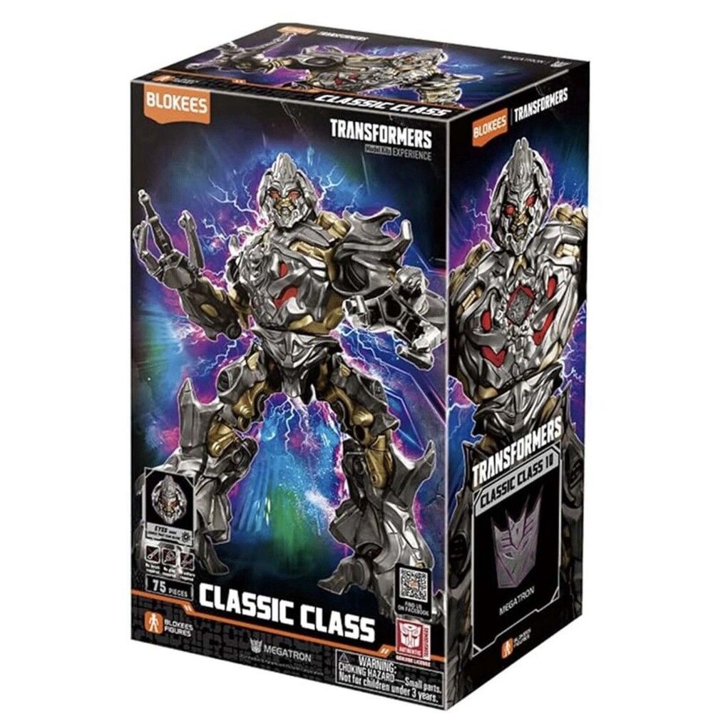 Blokees Transformers Classic Class Megatron 75 Piece Model Kit NEW